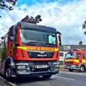 Lancashire Fire and Rescue Service have beeen battling a fire in Blackpool. 