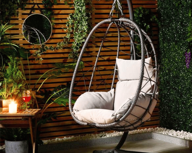 Summer garden trend: I tried the Vonhaus Tivoli Faux Rattan hanging egg chair – but is it worth buying?