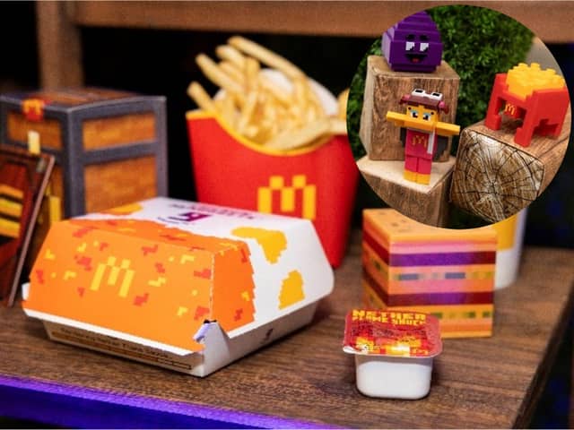 McDonald's new Minecraft Movie Meal