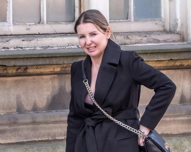 Kerri Pegg, former governor of HMP Kirkham, arrives at Preston Crown Court
