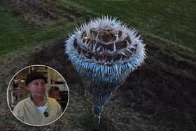 Local residents have shared their admiration for Lancashire glassblower John Ditchfield