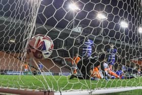 Blackpool claimed a 3-0 victory over Reading on Tuesday night