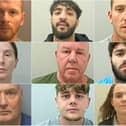 The faces of 25 paedophiles, drug dealers, shoplifters and criminals jailed in Lancashire in March 2025