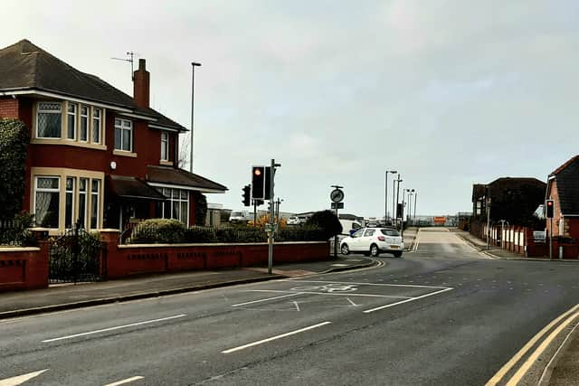 Southfields stood on the junction before it was demolished