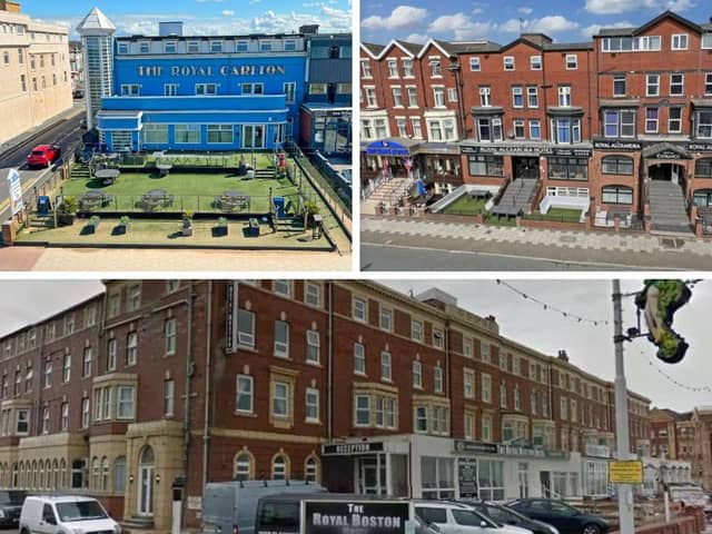Blackpool Promotions have concluded the sale of The Royal Carlton, Royal Boston and Royal Alexandra Hotels in Blackpool