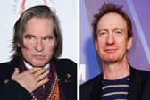 L: The late American actor Val Kilmer pictured in 2019. R: Blackpool actor David Thewlis pictured in 2021.