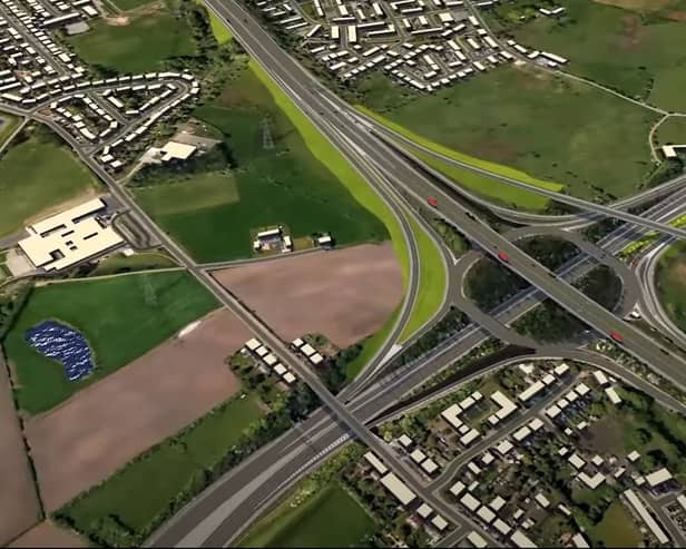 Northern Loop: Highways England proposal for M60 Junction 18 at Simister Island