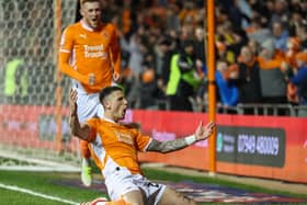 Olly Casey celebrates his goal against Reading (Photographer Lee Parker / CameraSport)