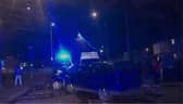 Head-on collision in High Wycombe.