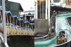 Blackpool Pleasure Beach in the early 2000s.