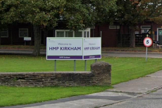 Kerri Pegg is accused of accepting a £12,000 Mercedes car from Saunderson, which he paid for in drugs, after she had approved him for temporary early release from HMP Kirkham