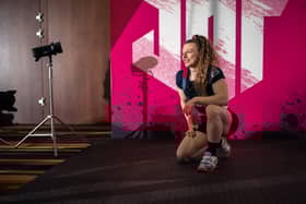 Team GB powerlifter Bobbie Butters ahead of her competition at  SBD Sheffield.