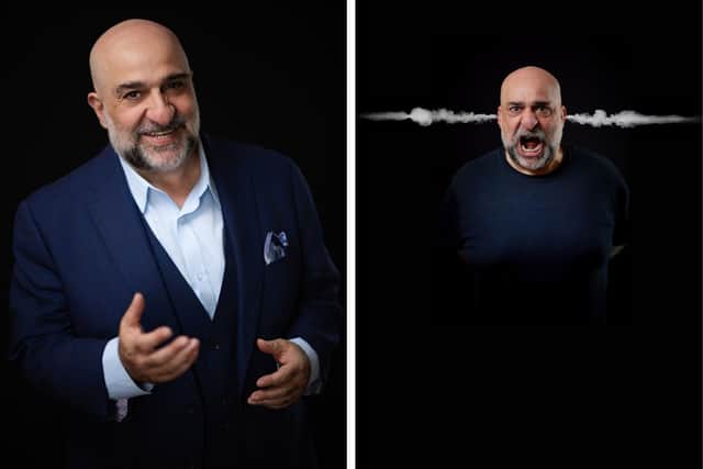 Comedian Omid Djalili brings 'Namaste' to Burnley, Lancaster and Blackpool this week.