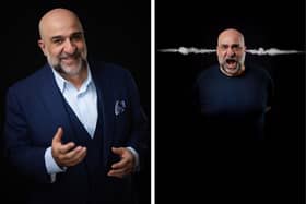 Comedian Omid Djalili brings 'Namaste' to Burnley, Lancaster and Blackpool this week.