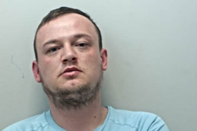 Regan Croisdale was jailed after being caught with Class A drugs