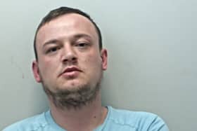Regan Croisdale was jailed after being caught with Class A drugs