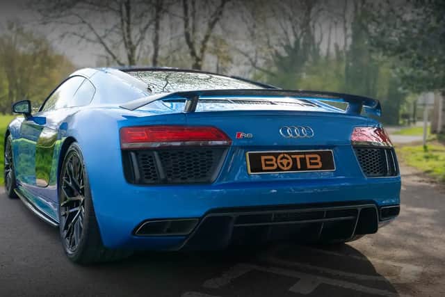 The sound of a V10 is quite a stirring experience