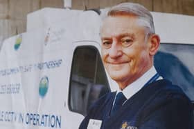 Thomas Burks Angus, a long-serving Police Community Volunteer and recipient of the British Empire Medal, has died at the age of 77