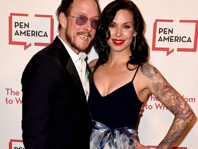 The wife of Weezer bassist Scott Shriner has been booked for attempted murder after an altercation with Los Angeles police on Monday afternoon.
