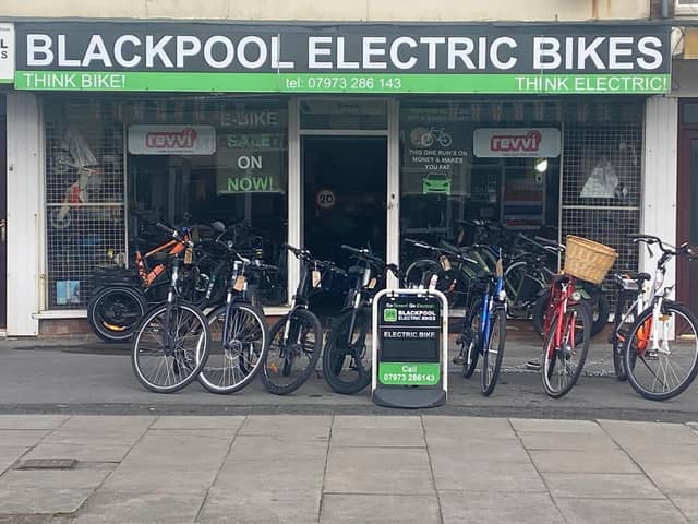 Blackpool Electric Bikes was the target of an attempted break-in at around 10.45pm on Tuesday (April 8)