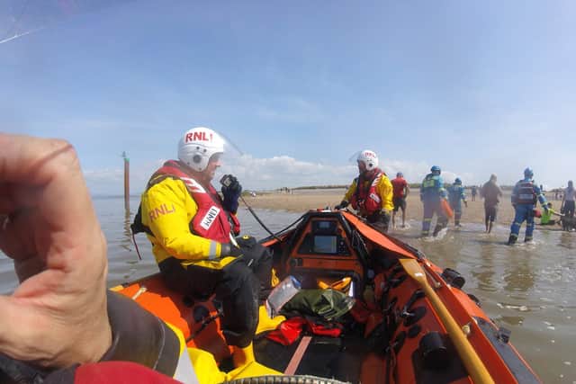 Fleetwood RNLI are urgung people to learn more about tidal conditions if they're thinking about visting a beach|RNLI