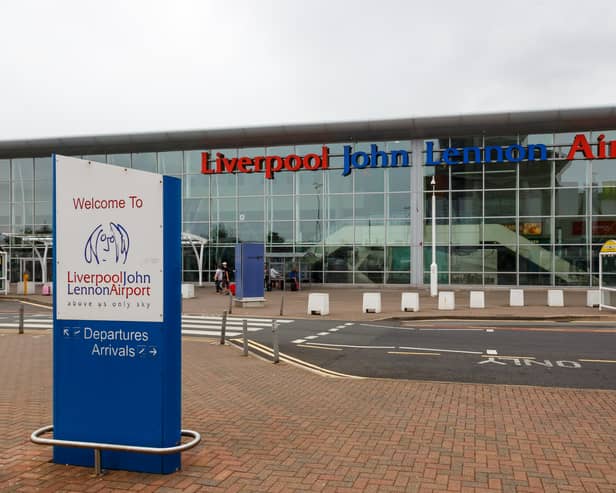 Liverpool John Lennon Airport.