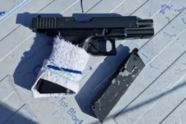 Officers executed a warrant at an address on Kingsland Grove