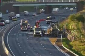 Diversions are in place and National Highways have warned motorists to expect delays during the morning rush hour