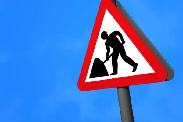 Three-way temporary traffic light system will be in place this week at Daggers Hall Lane to allow for resurfacing works. 
