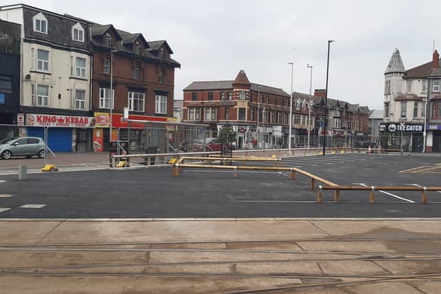 The new car park in Queen Street, Blackpool