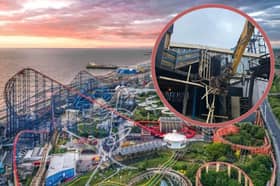 Demolition is ongoing as the park makes way for a brand new 138ft Gyro Swing ride, which will open in 2026