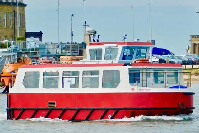 The Wyre Rose ferry is back in service after a winter closure for maintenance