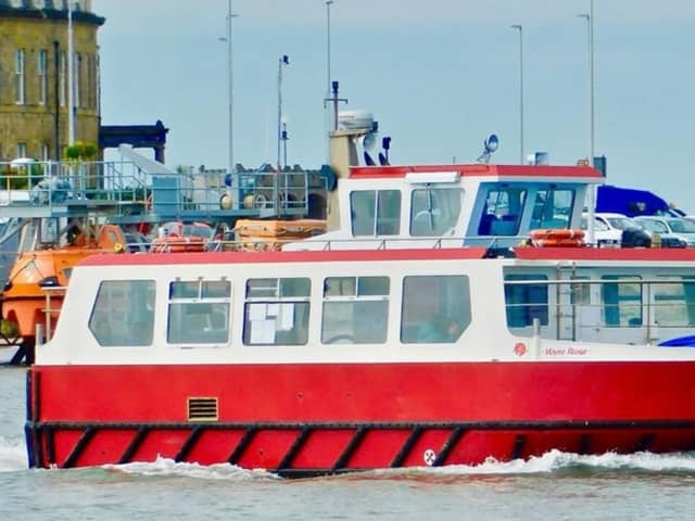 The Wyre Rose ferry is back in service after a winter closure for maintenance
