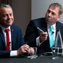 Cllr Stephen Atkinson (Reform UK) did not see eye to eye with County Cllr Matthew Tomlinson (Labour) over the prospect of an elected Lancashire mayor 