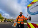 Openreach engineers at work, as Fleetwood's briadband service is given a boost