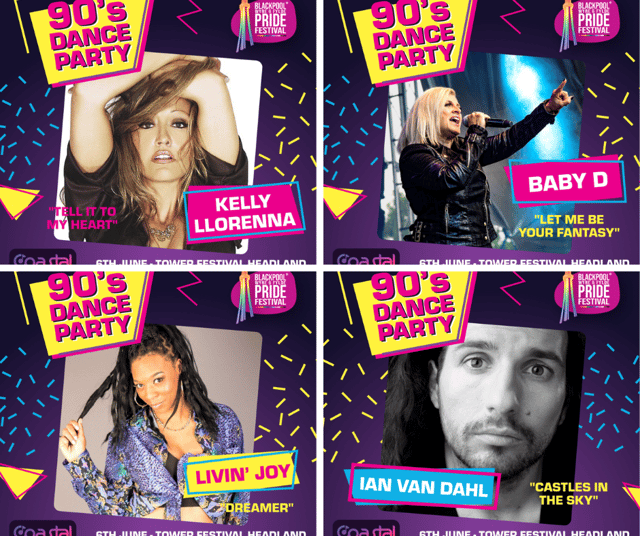 Blackpool Pride line up announced