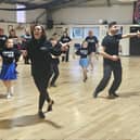 Strictly there: Shirley Ballas and Vito Coppola at The Crown Ballroom