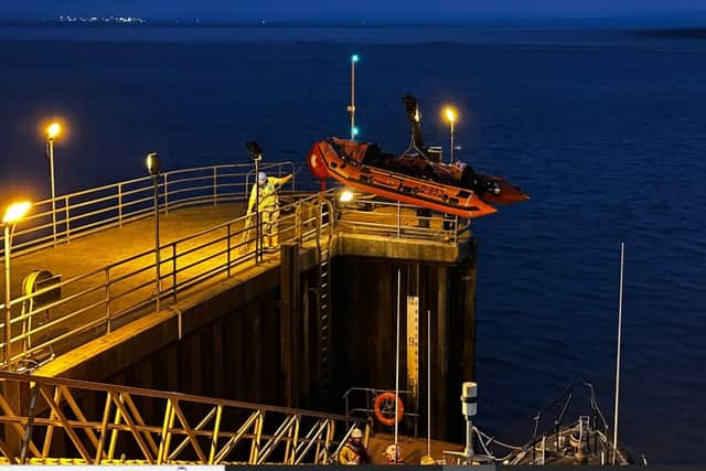 Fleetwood's RNLI crew was called out twice this morning|Photo credit RNLI Fleetwood