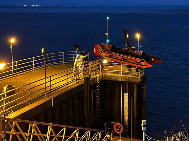 Fleetwood's RNLI crew was called out twice this morning|Photo credit RNLI Fleetwood