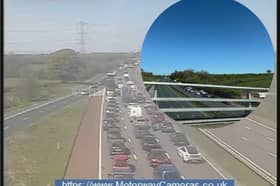 Traffic congestion on the M6 is currently severe