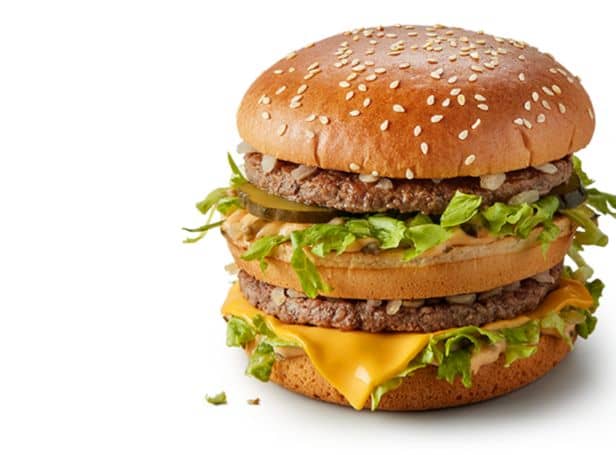 The famous Big Mac
