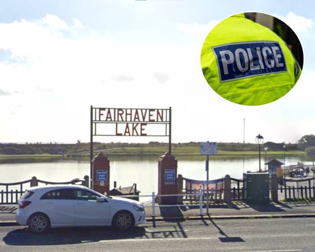 An elderly man allegedly offered to expose himself to members of the public at Fairhaven Lake