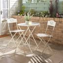 This quaint bistro set from Dunelm costs just £79