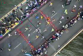 Marathon runners should dig out their sunhats because it’s going to be a sunny one in London this weekend. 