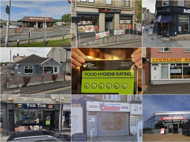Food hygiene ratings handed to 29 establishments in Lancashire