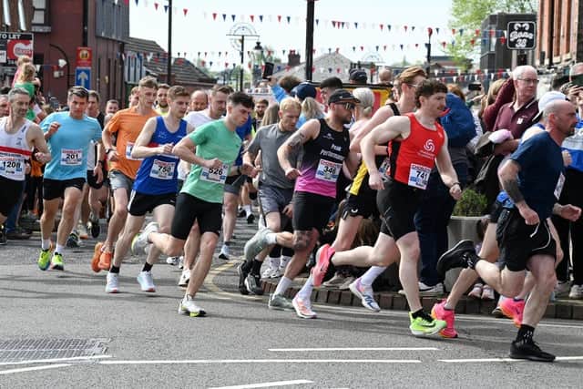 Runners during last year's Chorley 10k event.