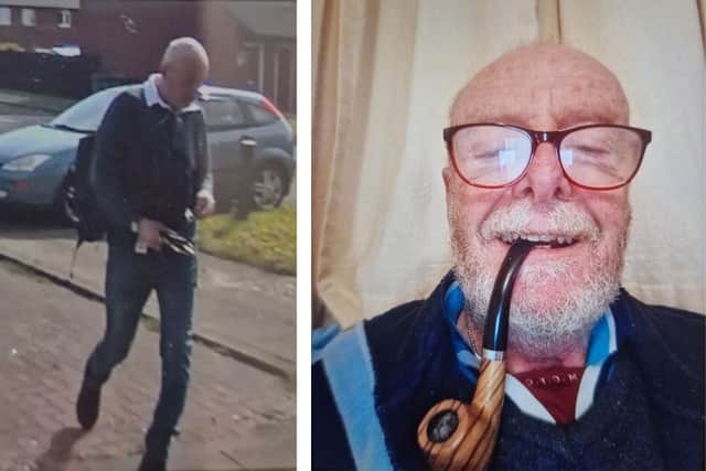 David Hampson, 68, is missing from Fleetwood.