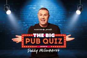 UK pub chain Marston’s has teamed up with Paddy McGuinness to find the UK’s smartest pub, with The Marston’s Big Pub Quiz.