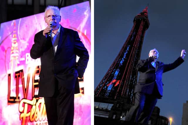 Pete presents the Hitman Show at Livewire Festival, Blackpool in 2017.