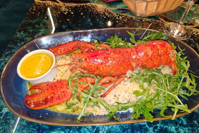The Lobster at Juicy Lobster restaurant.
